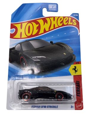 Ferrari SF90 Stradale, schwarz – Hot Wheels 1:64