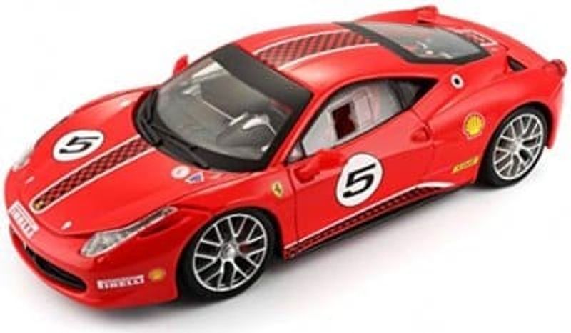 Ferrari 458 Challenge - röd - skala 1:24