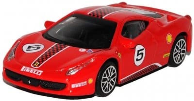 Ferrari 458 Challenge no 5 röd - skala 1:43