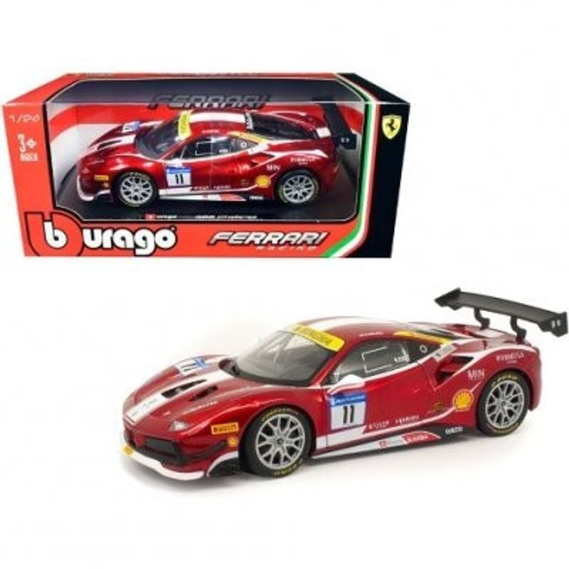 Ferrari 488 Challenge, No 11 - skala 1:24