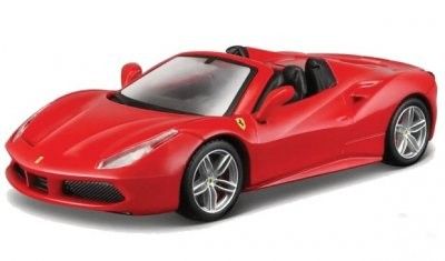 Ferrari 488 Spider - röd - skala 1:43