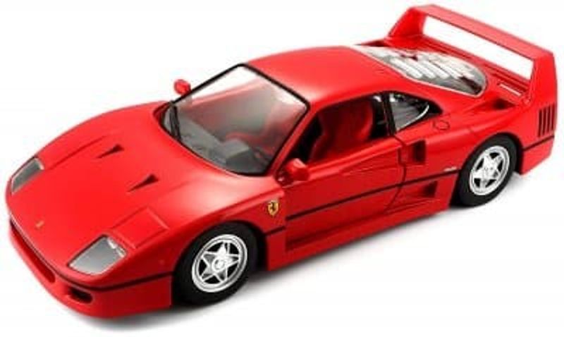 Ferrari F40 - röd - skala 1:24