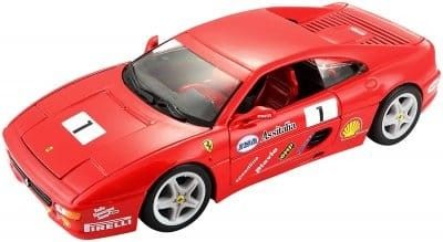 Ferrari F355 No 1 Challenge - röd - skala 1:24