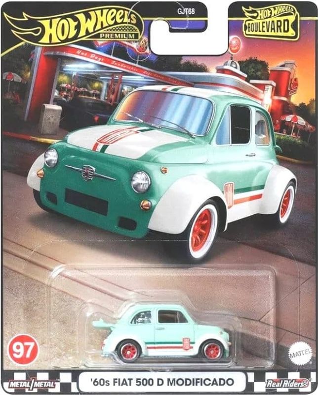 Fiat 500 D 60´s Modificado - Hot Wheels Boulevard 1:64