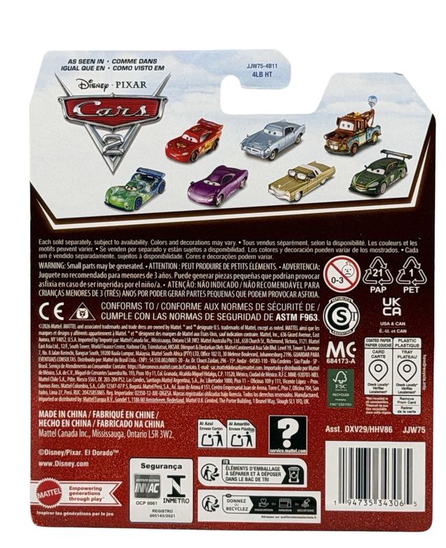 Flash Nilsson - Disney Cars 2 (Anniversay Ed)