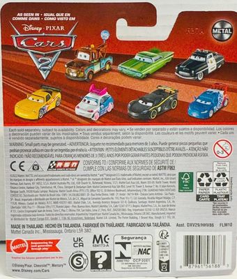 Francesco Bernoulli nr 1 ver 2026 - Disney Cars 2