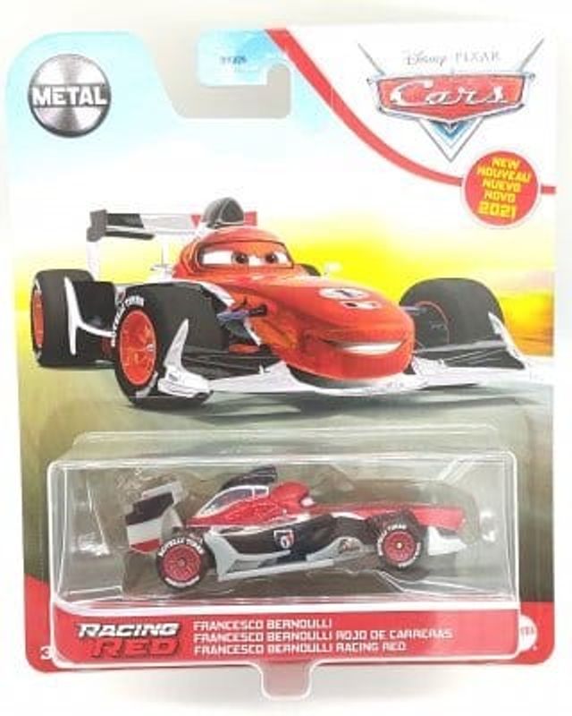 Francesco Bernoulli nr 1 racing red - Cars 2