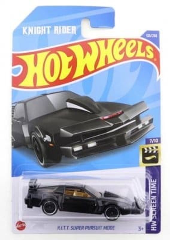 Knightrider Super Pursuit - Hot Wheels 1:64.