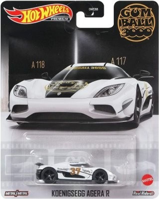 Koenigsegg Agera R - Gumball 3000 - Hot Wheels 1:64