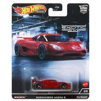 Koenigsegg Agera R röd - Hot Wheels Car Culture 1:64