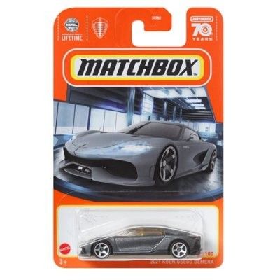 Koenigsegg Gemera grå - Matchbox 1:64
