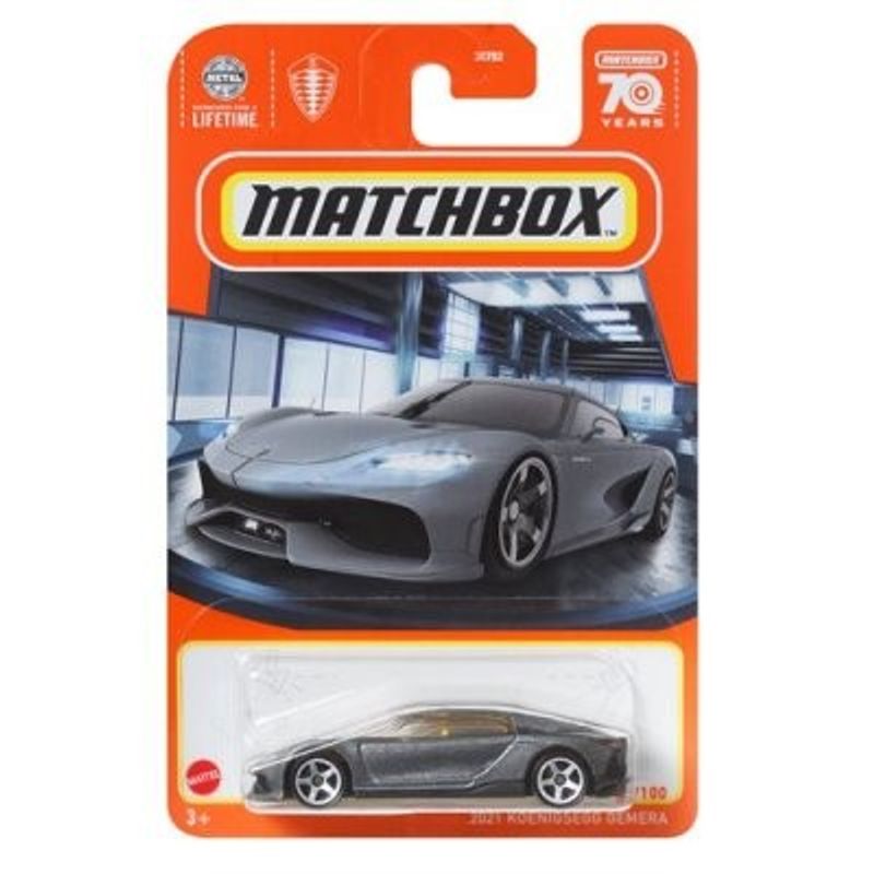 Koenigsegg Gemera grå - Matchbox 1:64