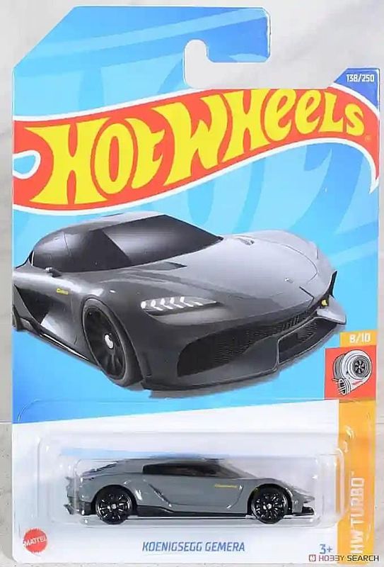 Koenigsegg Gemera grå/svart - Hot Wheels 1:64