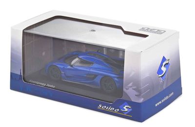 Koenigsegg Jesko blå metallic - skala 1:43