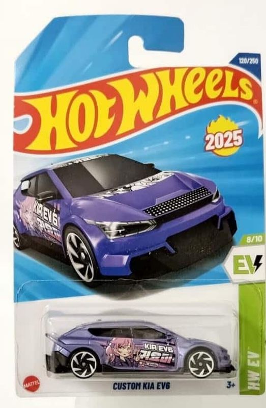 Kia EV6 lila - Hot Wheels 1:64