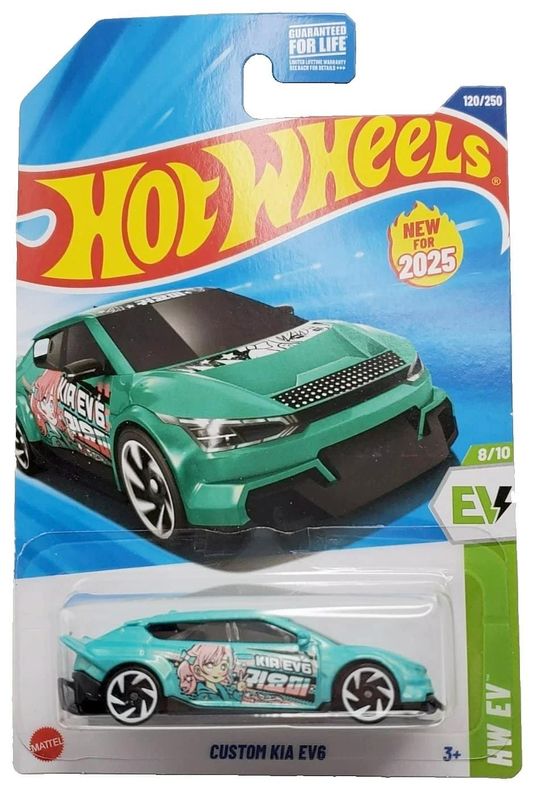 Kia EV6 grön - Hot Wheels 1:64