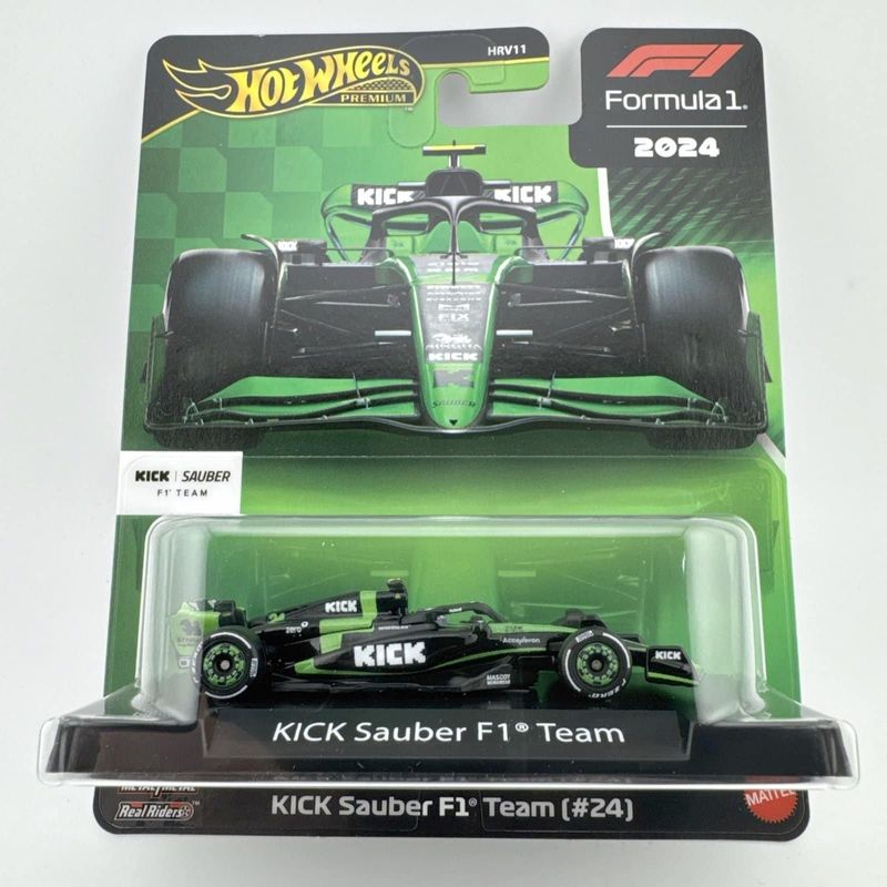F1-series Kick Sauber 2024 #24 Zhou Guanyu - Hot Wheels 1:64