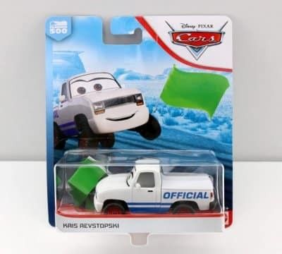 Kris Revstopski green flag - Cars 3