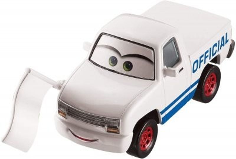 Kris Revstopski white flag - Cars 3