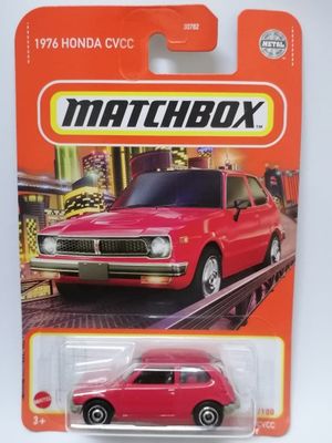 Honda Civic 1976 röd - Matchbox 1:64