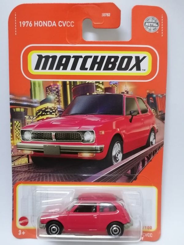 Honda Civic 1976 röd - Matchbox 1:64