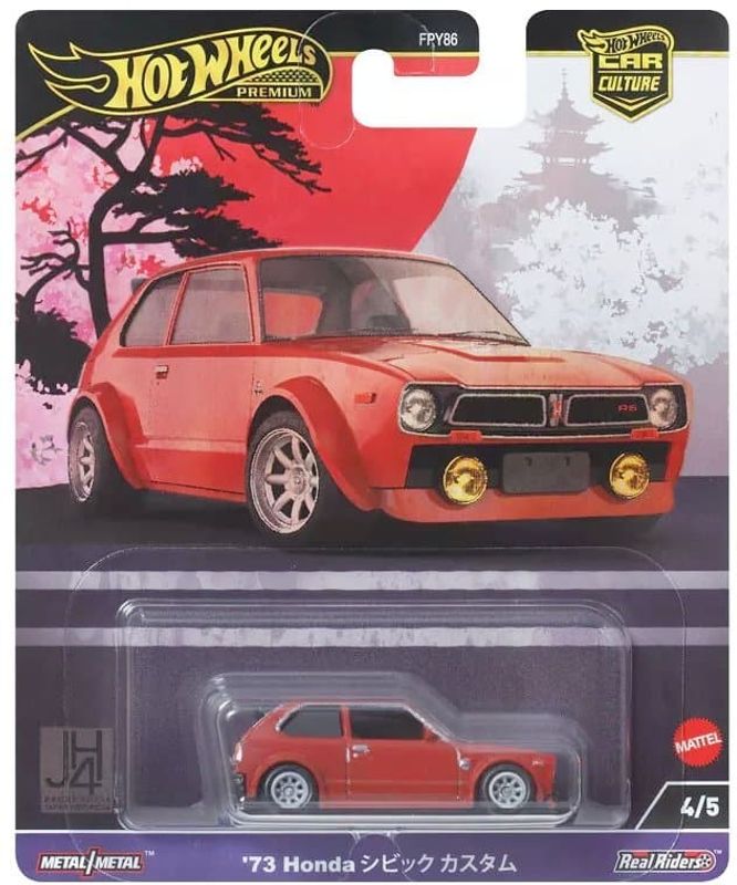 Honda Civic 1973 - Hot Wheels Car Culture 1:64