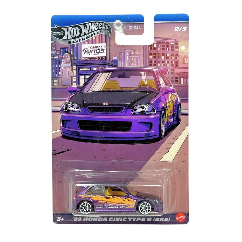 Honda Civic Type R (EK90) 1999 - Hot Wheels Compact Kings 1:64