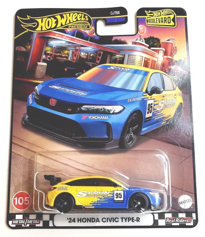 Honda Civic Type-R 2024 - Hot Wheels 1:64