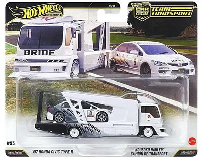 Honda Civic Type-R 2007, Kousoku Hauler - Hot Wheels 1:64