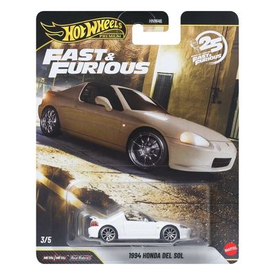 Honda del Sol 1994 - Hot Wheels Fast & Furious 1:64