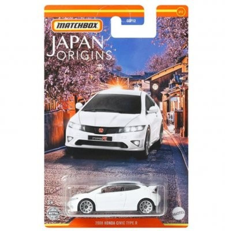 Honda Civic Type R 2008 vit - Matchbox 1:64