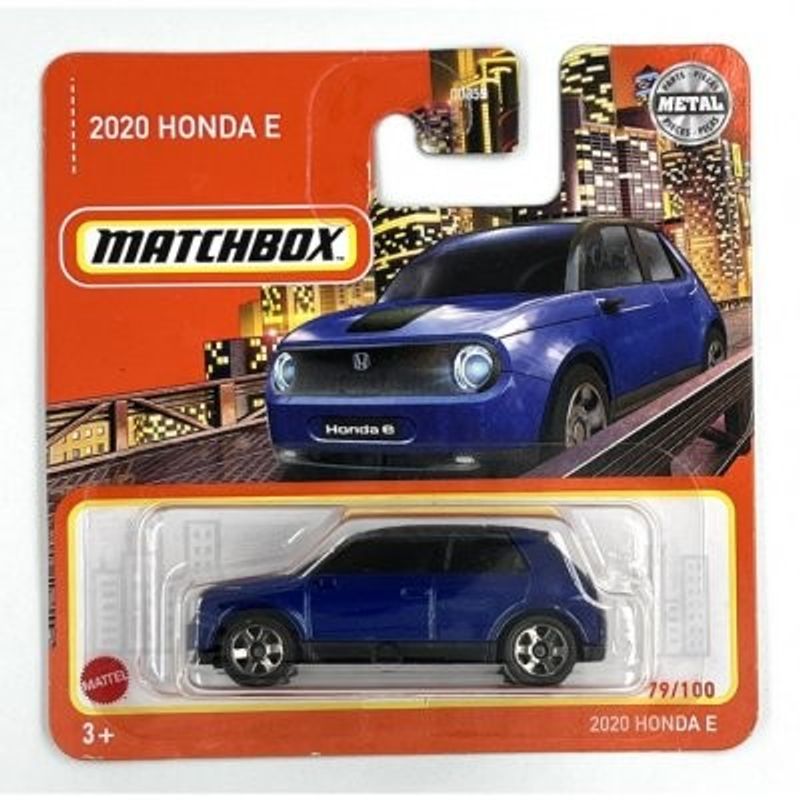 Honda E 2020 blå - Matchbox 1:64