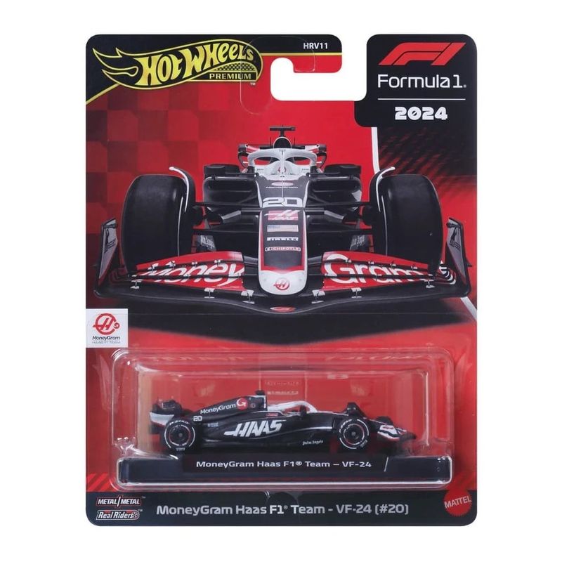 F1-series Haas 2024 #20 Kevin Magnussen - Hot Wheels 1:64