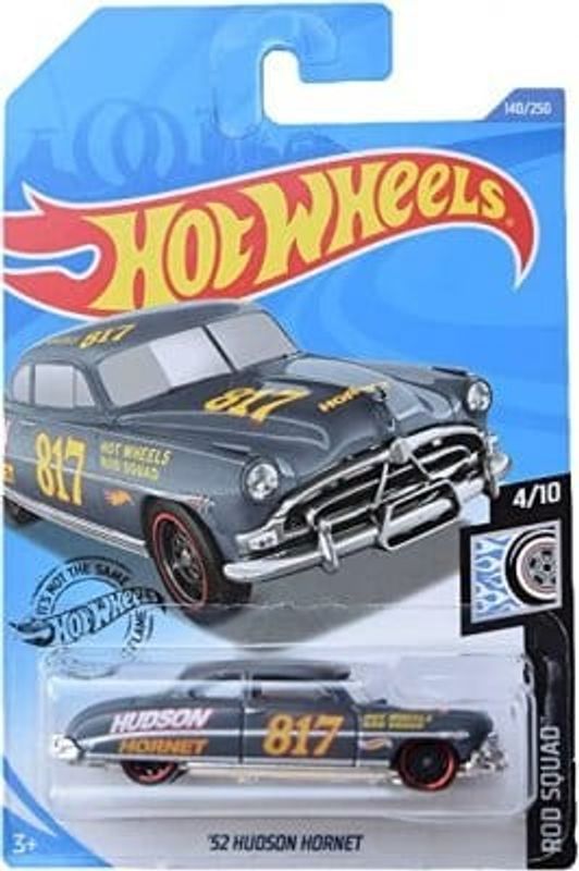 Hudson Hornet 52 silver - Hot Wheels 1:64