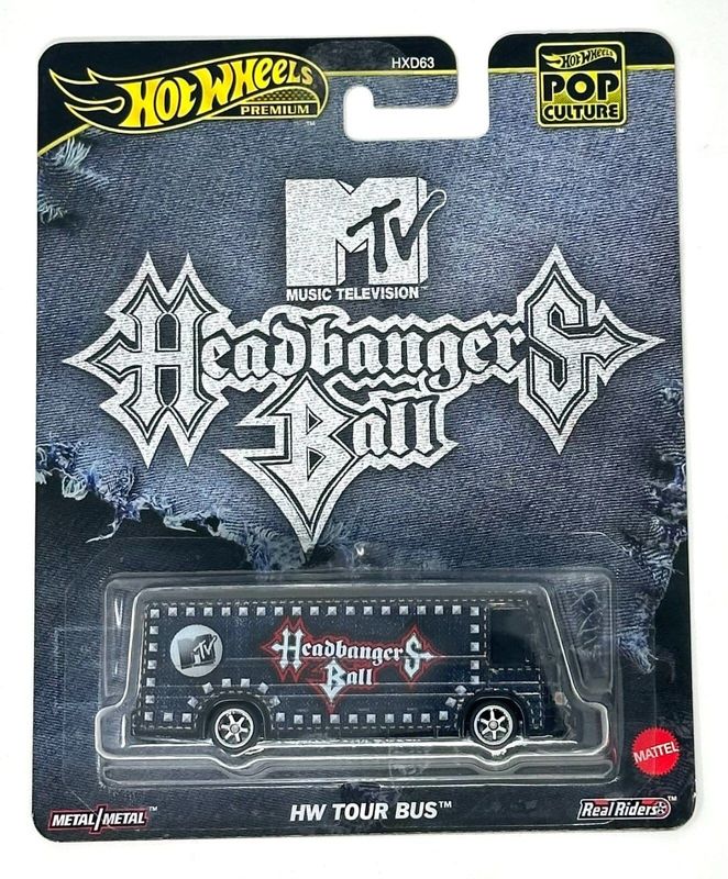 HW Tour Bus - Hot Wheels Pop Culture 1:64