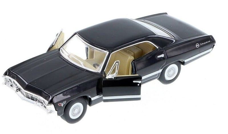 Chevrolet Impala 1967 svart - skala 1:43
