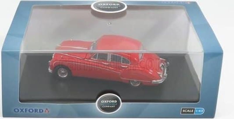 Jaguar MK VIII röd - skala 1:43