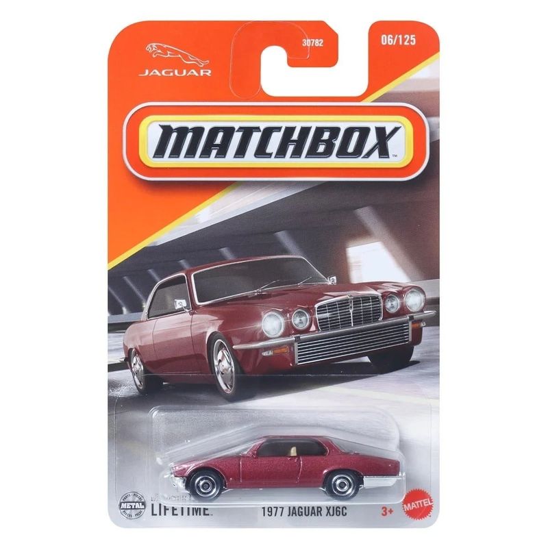 Jaguar XJ6C 1977 röd - Matchbox 1:64