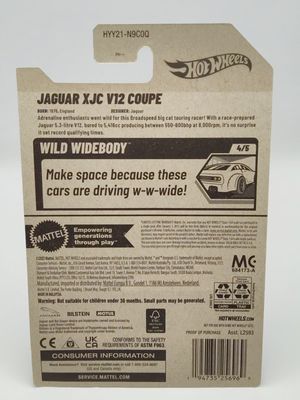 Jaguar XJC V12 Coupe Zamac - Hot Wheels 1:64