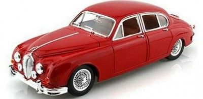 Jaguar Mk II 1959 röd - skala 1:18