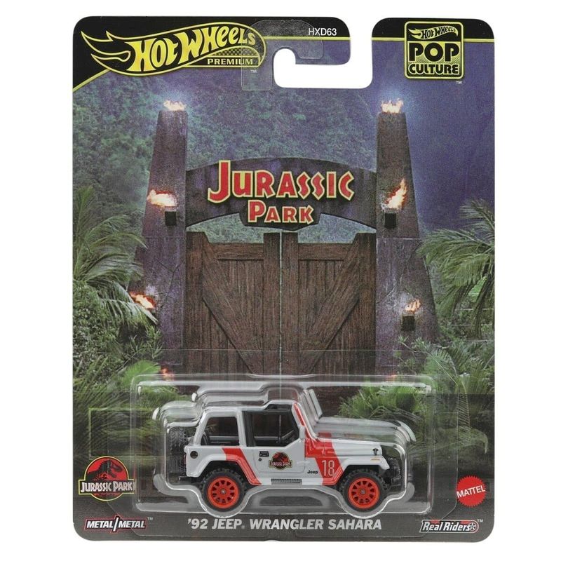 Jeep Wrangler Sahara 1992 - Hot Wheels 1:64
