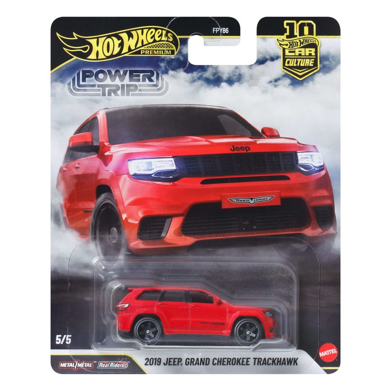 Jeep Grand Cherokee Trackhawk 2019 - Hot Wheels Power Trip 1:64