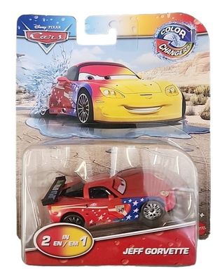 Jeff Gorvette - Color Changers Disney Cars