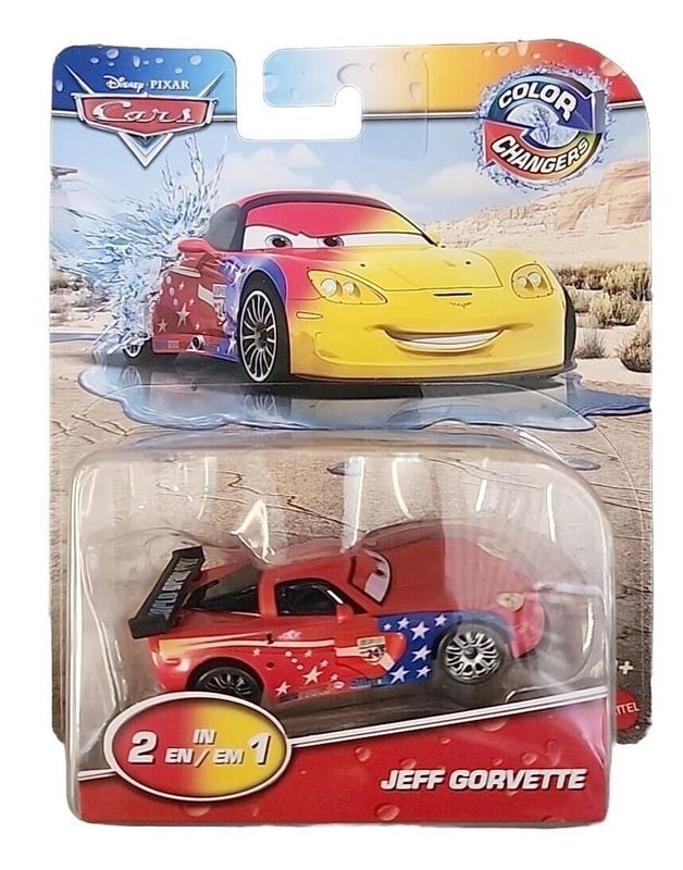 Jeff Gorvette - Color Changers Disney Cars