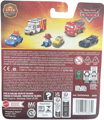 Jeff Gorvette nr 24 Race & Rescue - Disney Cars