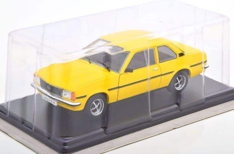 Opel Ascona 1,9/SR 1975 gul - skala 1:24