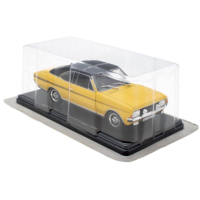Opel Commodore A GS/E 1970 gul/svart - skala 1:24
