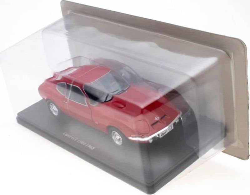 Opel GT 1900 1968 röd - skala 1:24