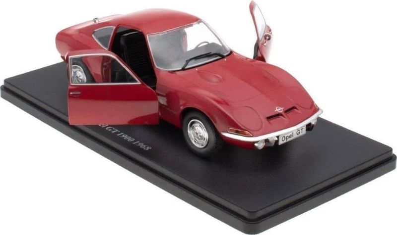 Opel GT 1900 1968 röd - skala 1:24