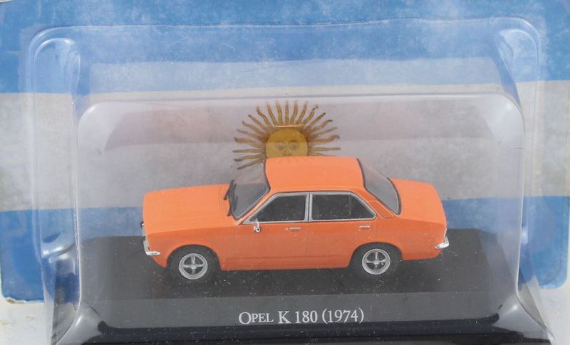 Opel Kadett C K180 1974 orange - skala 1:43